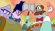 v.li.: Squidina, Bunny, Cecil, Patrick