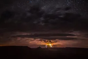 Das Colorado Plateau ist bekannt für seine heftigen Stürme.