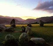 Stone circle.