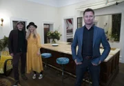 (v.l.n.r.) Richard; Sarah; George Clarke