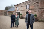 Adrian, Laura, George Clarke.