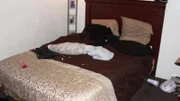 Das Zimmer des Opfers.