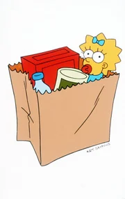(9. Staffel) - Sprechen kann sie noch nicht: die kleine Maggie Simpson.