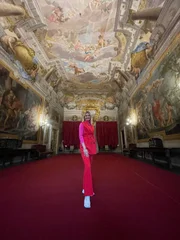 Bianca Berding im Lucca Palazzo Mansi National Museum