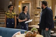 (v.l.n.r.) Randi (Kyla Pratt); Kat (Mayim Bialik); Steve (Adam Bartley)