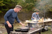 Michigan - L to R: Gordon Ramsay and chef James Rigatogo go head-to-head during the final cook in Michigan.