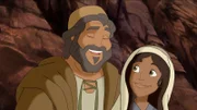 Abraham und seine Frau Sara wollen in das Gelobte Land.