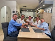v.l.n.r.: Martin, Rodli, Gastgeber Andreas, Bea und Dagy
