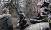 (L-R): Danny McCarthy as Agent Fred Celetano and Carrie Preston as Elsbeth Tascioni