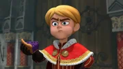 Prinz John wird verdächtigt, den Blaubeerkuchen der Soldaten gestohlen zu haben. Dieses Mal wohl ausnahmsweise zu Unrecht.
