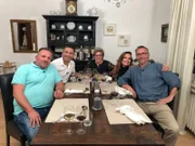 v.l.n.r.: Andreas, Rodli, Gastgeberin Bea, Dagy und Martin