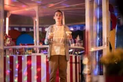 Victor Müller beim Eiscafé.