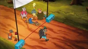 Harald, der Hase, fordert Albert, den schnellsten Igel der Welt, zu einem Wettrennen heraus.