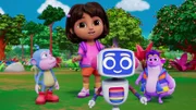v.li.: Boots, Dora, Bip Bip, Tico