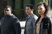 Station 19, Staffel 4, Folge 5, Okieriete Onaodowan als Dean Miller, Jay Hayden als Travis Montgomery, Barrett Doss als Victoria Hughes