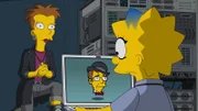 "Die Simpsons", "Conrad." Homer kommt teuer zu stehen, dass er Firmeninterna öffentlich macht. Als er zahlreiche Fotos von seiner Arbeitsstelle in den sozialen Netzwerken postet, wird Homer fristlos entlassen und muss wieder von ganz unten anfangen. Er wird Tellerwäscher in einem griechischen Restaurant - für Homer der tollste Job auf Erden! Inspiriert vom Schicksal ihrer Vaters entwickelt Lisa eine App, die vorhersagen soll, wie sich das Postingverhalten auf die eigene Lebensrealität auswirkt.
