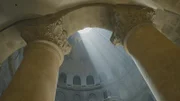 Unterhalb der großen Kuppel vermutet man das Grab Jesu.