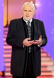 Moderator Gunther Emmerlich.
