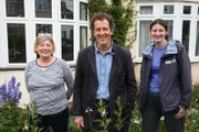 V.l.: Anne, Monty Don, Fliss