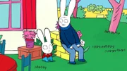 Simon (l.) findet es doof, dass er nun als "großer Junge" auch mehr Verantwortung übernehmen soll. Doch Opa (r.) weiß, dass das Größerwerden auch Vorteile haben kann.