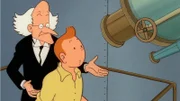 Der Astronomie-Professor (l.) berichtet Tim (r.) von seiner apokalyptische Entdeckung.