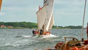Traditionssegler auf der Rumregatta.