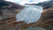 370 Quadratkilometer Eis: Der Svartisen Gletscher ist der zweitgrößte in Norwegen.
