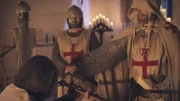Das geheime Aufnahmeritual: Beim Eintritt in den Templerorden verzichten die Ritter auf eigenen Besitz.