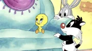 L-R: Baby Tweety, Baby Bugs, Baby Sylvester