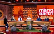 Reiner Holznagel, Ilka Bessin, Ingo Appelt, Gastgeber Mario Barth, Mike Krüger, Andrea Kiewel.