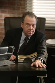 Kann nicht glauben, dass Patrick Jane seinen Job beim CBI aufgibt: Virgil Minelli (Gregory Itzin) ...