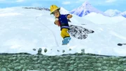 Feuerwehrmann Sam macht sich auf die Suche nach Mike.