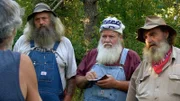 L-R: Huckleberry, Jeff und Trapper