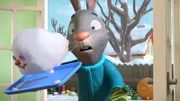 Pip und Posys Schneemann ist vom Schmelzen bedroht und Pip gibt alles um ihn zu retten.