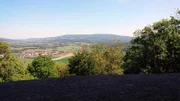 Blick auf Hopfelde, einen Ortsteil von Hessisch Lichtenau im Werra-Meißner-Kreis.