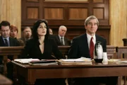 LAW & ORDER Season15 , Law and Order Staffel 15   LAW & ORDER -- NBC Universal Television -- The Brotherhood -- Pictured: Candice Bergen as Judge Anderlee -- NBC Universal photo: Jessica Burstein