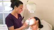 Dr. Emma with the patient.