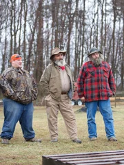 L-R: Buck, Trapper and Huckleberry