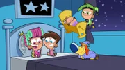 L-R: Wanda, Timmy, Poof, Sparky, Cosmo