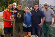 Norderstedt (v.l.): Claus mit Mats, René, Nadine mit Leni, Henrik und Ralf