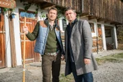 Der Bergdoktor, Staffel 12, Folge 11, Heiko Ruprecht als Hans Gruber, Hans Sigl als Bergdoktor Dr. Martin Gruber.
