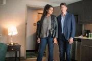 Detective Sam Shaw (Sydney Tamiia Poitier, l.) und Harley Carter (Jerry O'Connell, r.)
+++