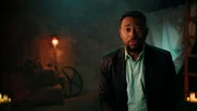 Der Mann ist überrascht