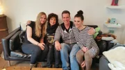 V.l.: Britta Steffen, Jürgen Milski, Isabell Varell und Betty Taube
