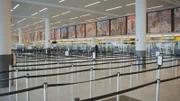 An empty JFK airport due to the COVID-19 pandemic. (National Geographic)