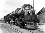 Big Boy X 4002, brandneu im Jahre 1941 in Cheyenne/Wyoming.