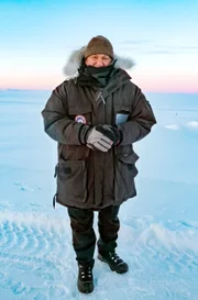 2010 Thomas Junker auf dem Weg zum Nordpol.
