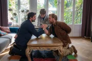 (v.l.n.r.) Felix "Einstein" Winterberg (Tom Beck); Leon Lange (Paul Bohse); Thomas Müller (Axel Stein)
