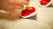 Weihnachtsköstlichkeiten, zubereitet von Meister Roshlee Cardoso.