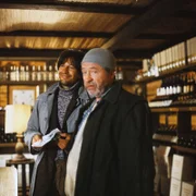 Von links: Maximilian Birnbeck (Bernd Herzsprung) und Hubertus (Dirk Dautzenberg).
